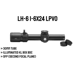 Arken Optics LH-6 1-6x24 SFP LPVO 30mm Tüp