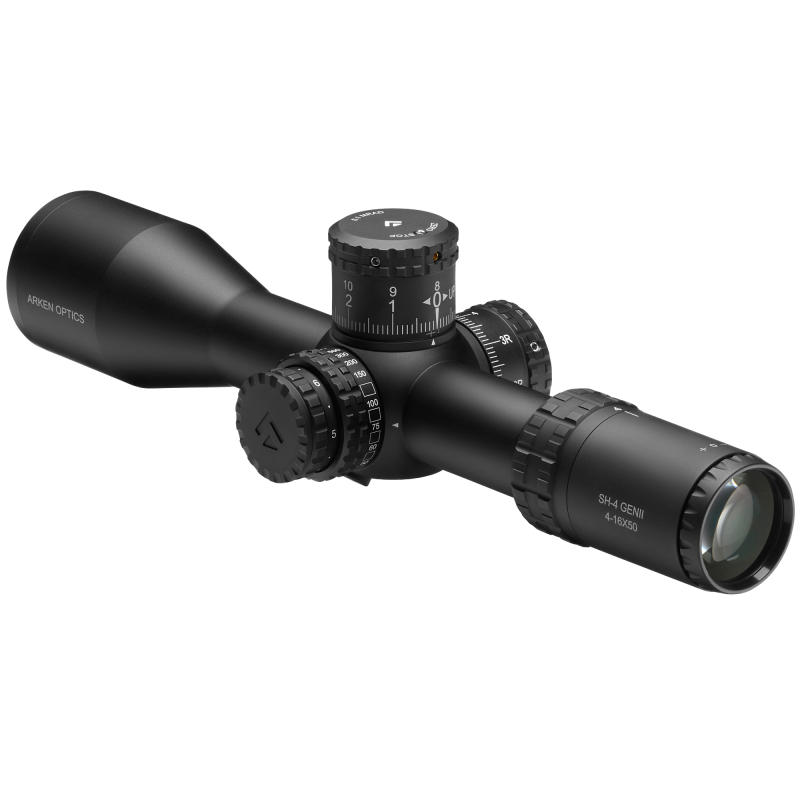 Arken Optics SH-4 4-16X50 GEN2 FFP MIL VPR - Zero Stop - 34mm Tüp