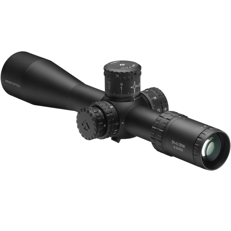 Arken Optics SH-4J 6-24X50 FFP MIL VPR - Zero Stop - 34mm Tüp Arken Optics SH-4J 6-24X50 FFP MIL VPR - Zero Stop - 34mm Tüp