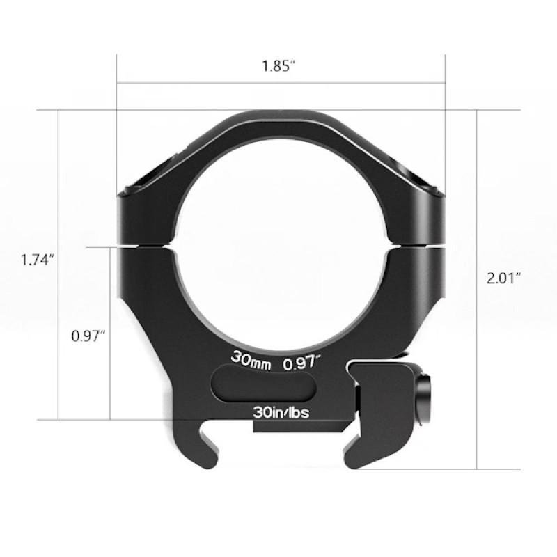 Arken Optics HALO 30mm - 0.97 Low Dürbün Ayağı Arken Optics HALO 30mm - 0.97 Low Dürbün Ayağı