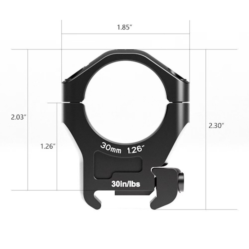 Arken Optics HALO 30mm - 1.26 Medium Dürbün Ayağı Arken Optics HALO 30mm - 1.26 Medium Dürbün Ayağı